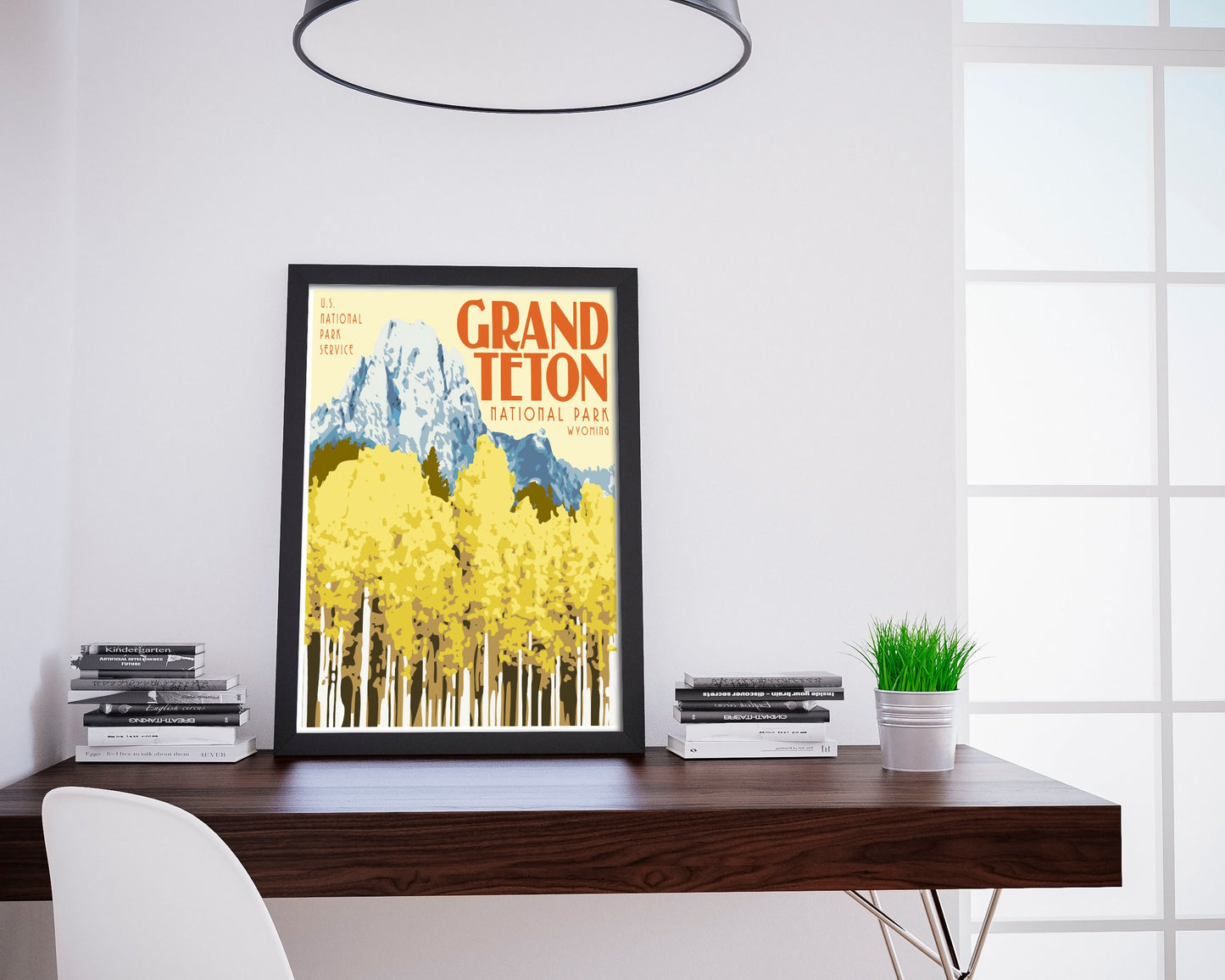 Wyoming Print Set, Grand Teton National Park Poster, Jackson Hole Wyoming Poster, Yellowstone National Park Poster, Three Print Value Set