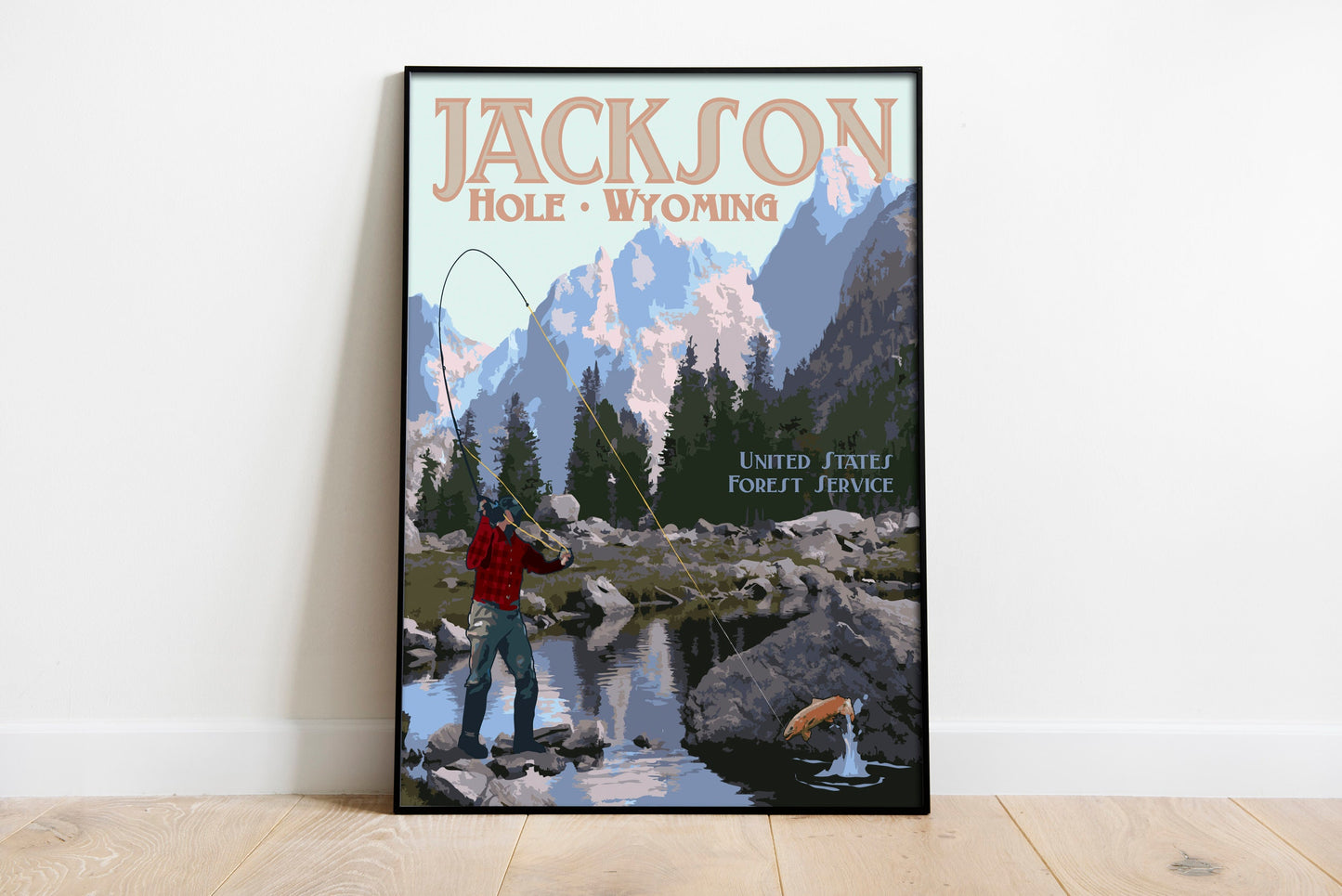 Wyoming Print Set, Grand Teton National Park Poster, Jackson Hole Wyoming Poster, Yellowstone National Park Poster, Three Print Value Set