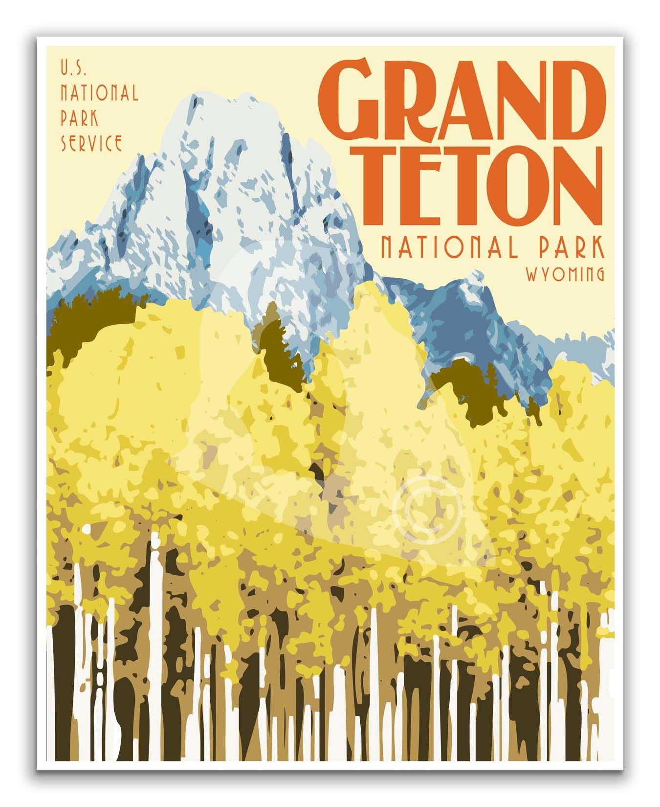 Wyoming Print Set, Grand Teton National Park Poster, Jackson Hole Wyoming Poster, Yellowstone National Park Poster, Three Print Value Set